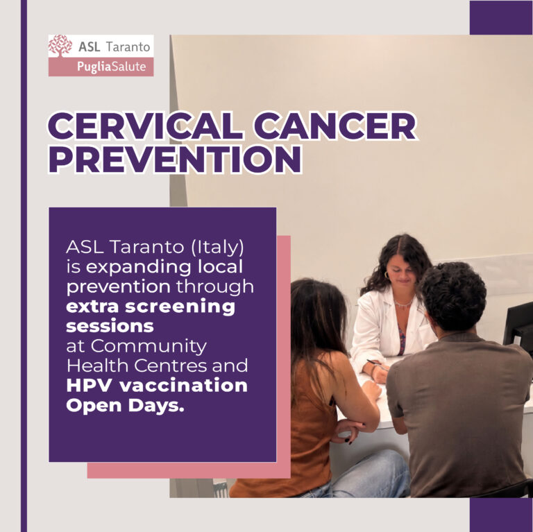 ASL Taranto Bringing Cervical Cancer Prevention Closer to Women