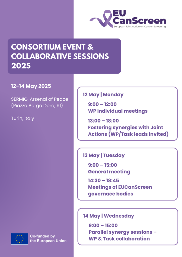 EUCanScreen Consortium MeetingTurin2025  1