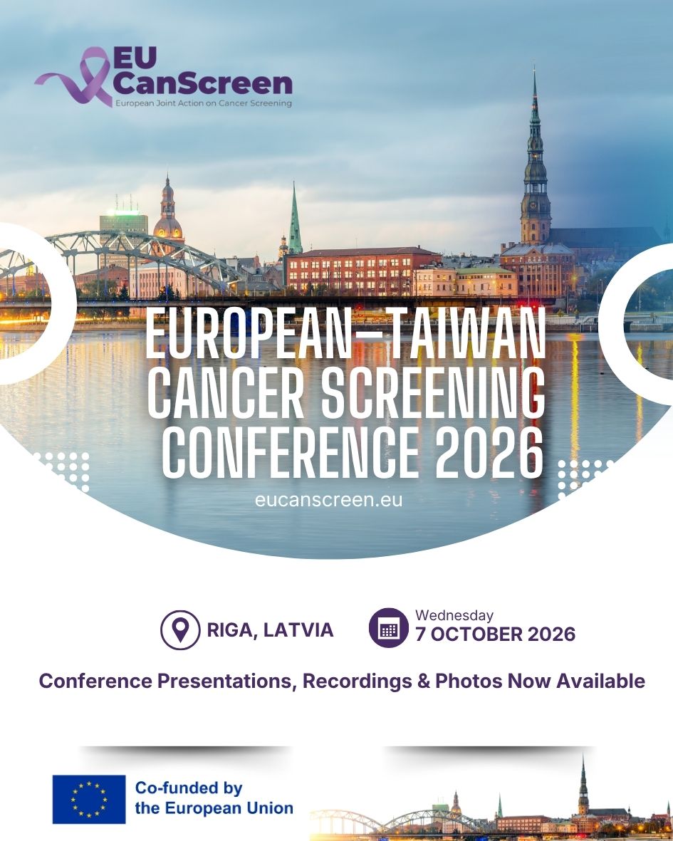 European–Taiwan Cancer Screening Conference 2026 Poster