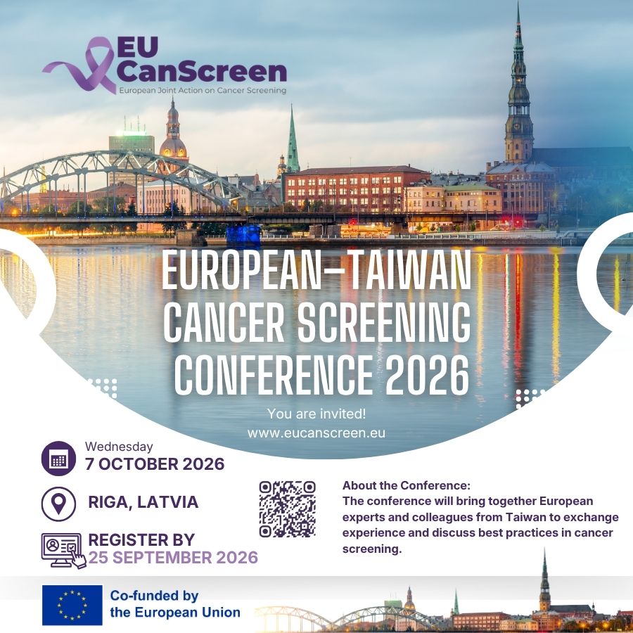 European–Taiwan Cancer Screening Conference 2026