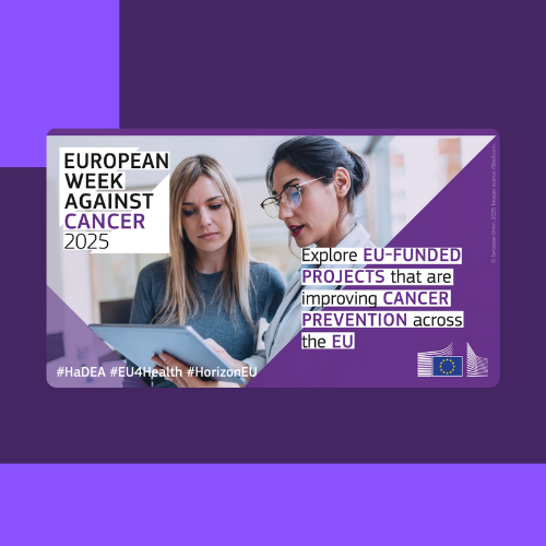 European Week Against Cancer 2025: EU-Funded Projects Advancing Prevention Efforts