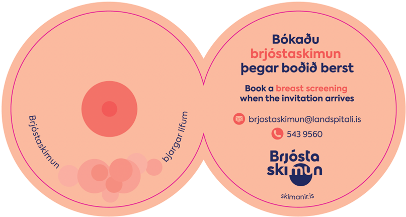 Leaflet breast screening