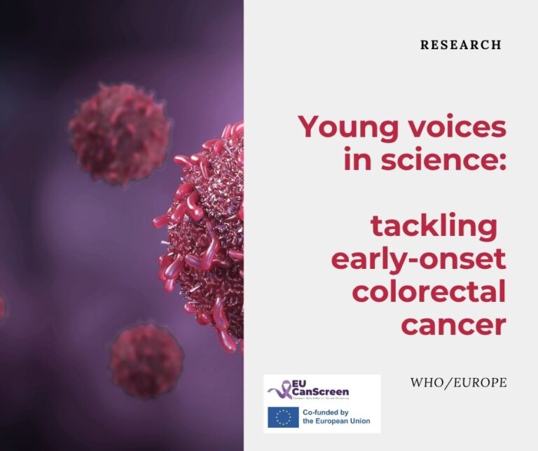 Young voices in science tackling early onset colorectal cancer