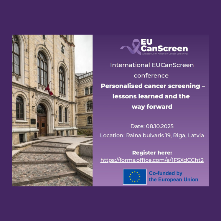 International Conference Personalised cancer screening – lessons ch