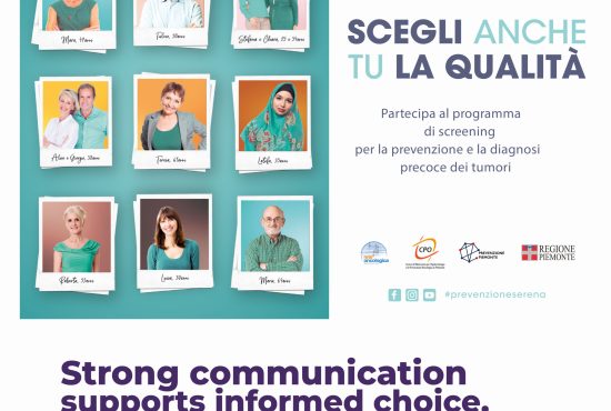 My Trusted Screening &ndash; Communicating the Value of Organised Cancer Screening in Piedmont